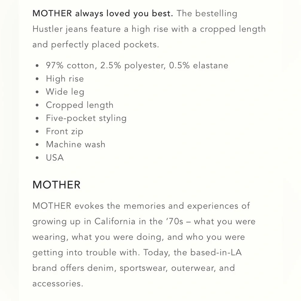 MOTHER Blue Wide Leg Flare Jeans - Picture 13 of 15